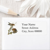 Hawk met rode schouders, John Audubon Etiket (Insitu)