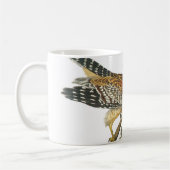 Hawk met roodschouders, met Audubon Koffiemok (Links)