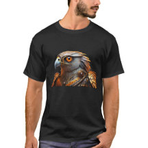 Hawk met steampunk armor T-Shirt