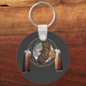 Hawk Moon Sleutelhanger (Voorkant)