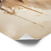 Hawk no 1 Glanzend Poster (Hoek)