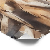 Hawk no 5 Glanzend Poster (Hoek)