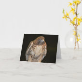 Hawk Notecard Kaart (Gele Bloem)