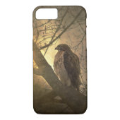 hawk op boomtak Case-Mate iPhone case (Achterkant)