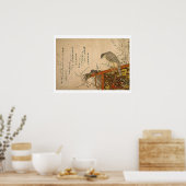 Hawk op Screen Perch Poster (Keuken)