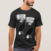 Hawk Pauh: Hawk Poop remake van Hawk Tuah T-shirt (Voorkant)