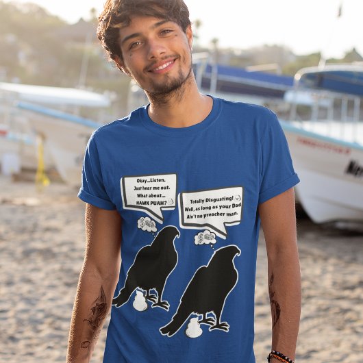 Hawk Pauh: Hawk Poop remake van Hawk Tuah T-shirt