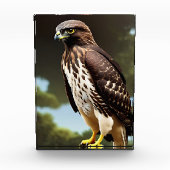 hawk Photo Block art Fotoblokken (Voorkant)
