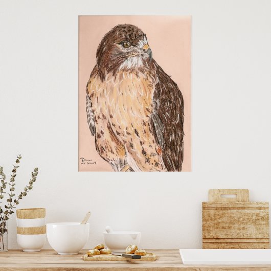 Hawk Poster (Keuken)