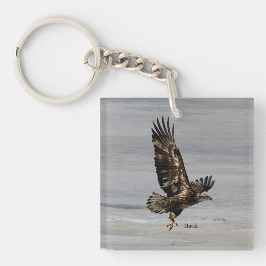 Hawk-sleutelketen Sleutelhanger (Voorkant)
