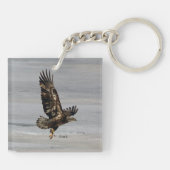 Hawk-sleutelketen Sleutelhanger (Achterkant)
