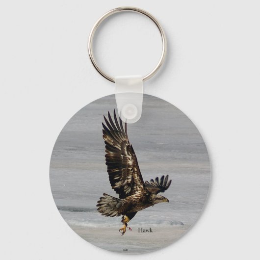 Hawk-sleutelketen Sleutelhanger (Voorkant)