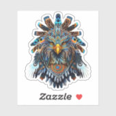 Hawk Spirit Animal Sticker (Vel)