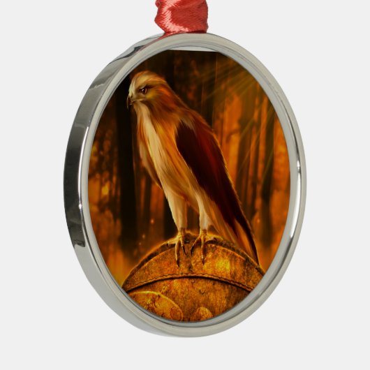 Hawk Spirit Ornament (Rechts)