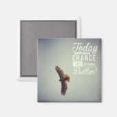 Hawk Today is de dag Magneet (Voorkant / Achterkant)