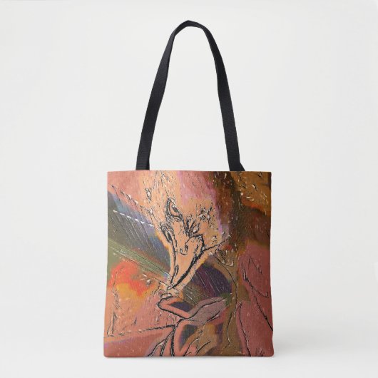 HAWK TOTE BAG (Voorkant)