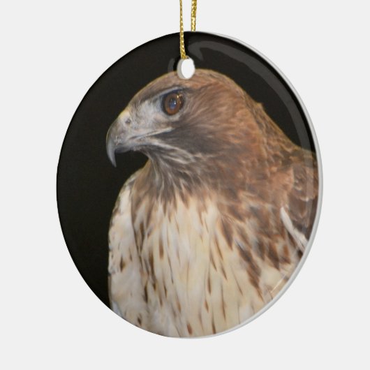 Hawk Totem Keramisch Ornament (Links)