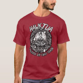 Hawk Tua Mediteren op het Thang T-shirt (Voorkant)