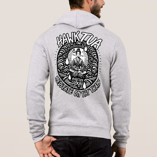 Hawk Tua Zip-Up Hoodie (Achterkant)