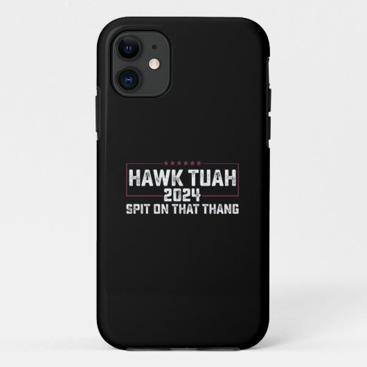 Hawk Tuah 2024 Spuug Op Dat Ding Presidentieel Case-Mate iPhone Case (Achterkant)