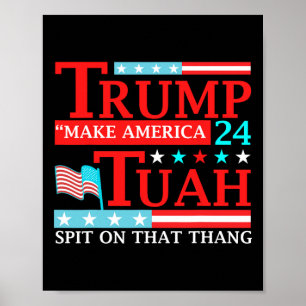 Hawk Tuah Funny Viral Humor Meme Video T-shirt Gir Poster