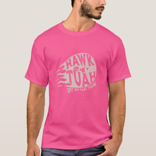 Hawk Tuah, Grappig 2024 Meme Spit Ball Graphic T-shirt (Voorkant)