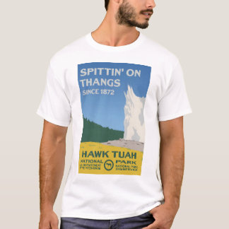 Hawk Tuah Nationaal Park T-shirt