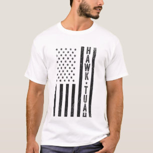 Hawk Tuah spuugde op die Thang Grappig 4 juli T-shirt