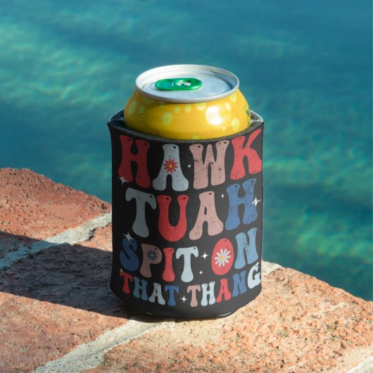 Hawk Tuah spuugde op die Thang Groovy Amerikaanse  Blikjeskoeler (Insitu Zwembad)