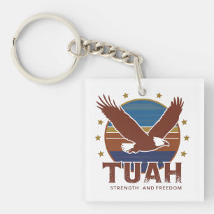 Hawk Tuah Sunset Sleutelhanger