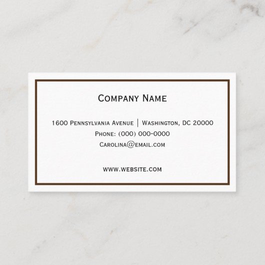 Hawk Visitekaartje (Achterkant)