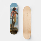 Hawk Warrior Persoonlijk Skateboard (Voorkant)