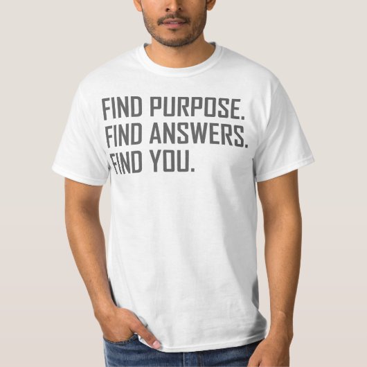 HawkDG T-Shirt (grijze Logo, zuiver wit) (Voorkant)