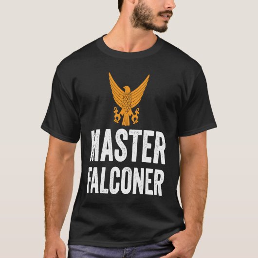Hawker and Falconry Master Falconer T-shirt (Voorkant)