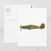 Hawker Hurricane Briefkaart (Voorkant / Achterkant)
