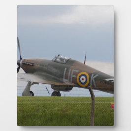 Hawker Hurricane Driekwart aanzicht Fotoplaat