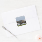 Hawker Hurricane Driekwart aanzicht Vierkante Sticker (Envelop)