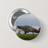 Hawker Hurricane Driekwartzicht Ronde Button 5,7 Cm (Voorkant /achterkant)