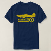 Hawker Hurricane in nood T-shirt (Design voorkant)