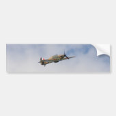 Hawker Hurricane in vlucht Bumpersticker (Voorkant)