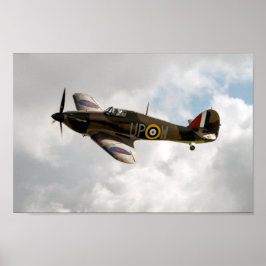 Hawker Hurricane Mk1 Poster