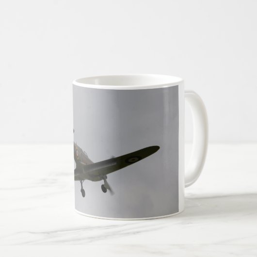 Hawker Hurricane op Finals Koffiemok (Voorkant rechts)