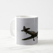 Hawker Hurricane op Finals Koffiemok (Voorkant links)
