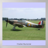 Hawker Hurricane Poster (Voorkant)