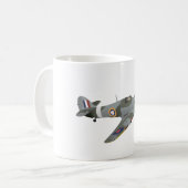 Hawker Hurricane WW2 Fighter Koffiemok (Voorkant links)