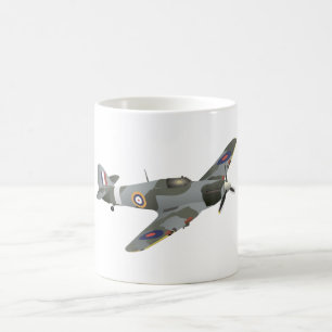 Hawker Hurricane WW2 Fighter Koffiemok