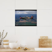 Hawker, orkaan, 1943_Klassieke luchtvaart Poster (Keuken)