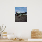 Hawker Sea Fury bij CAF, Minnesota Wing, op de 2 Poster (Keuken)
