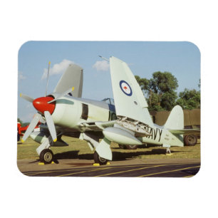 Hawker Sea Fury bij CAF, Minnesota Wing, op de Magneet