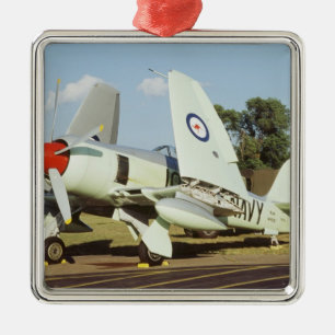 Hawker Sea Fury bij CAF, Minnesota Wing, op de Metalen Ornament
